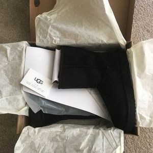 NIB All black Womens UGG boots size 6